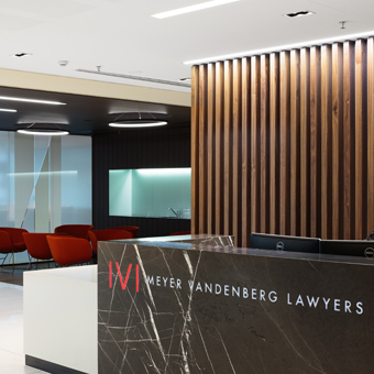 MBA Awards 2016 Winner – Commercial Fitout, Refurbishment or Alteration ($1m – $5m) – Meyer Vandenberg Fitout