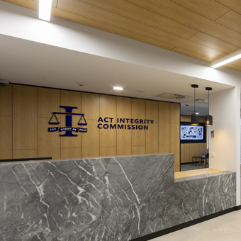 ACT Integrity Commission Fitout, Kingston